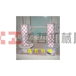 轉盤式自動噴砂機效果圖